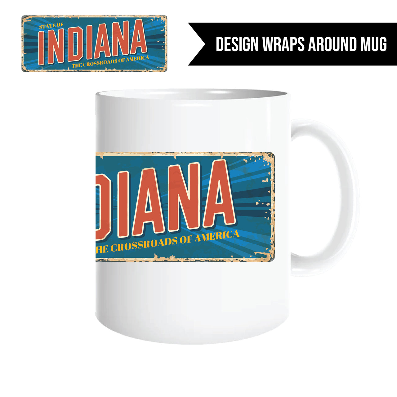 Coffee Mug - Indiana Crossroads