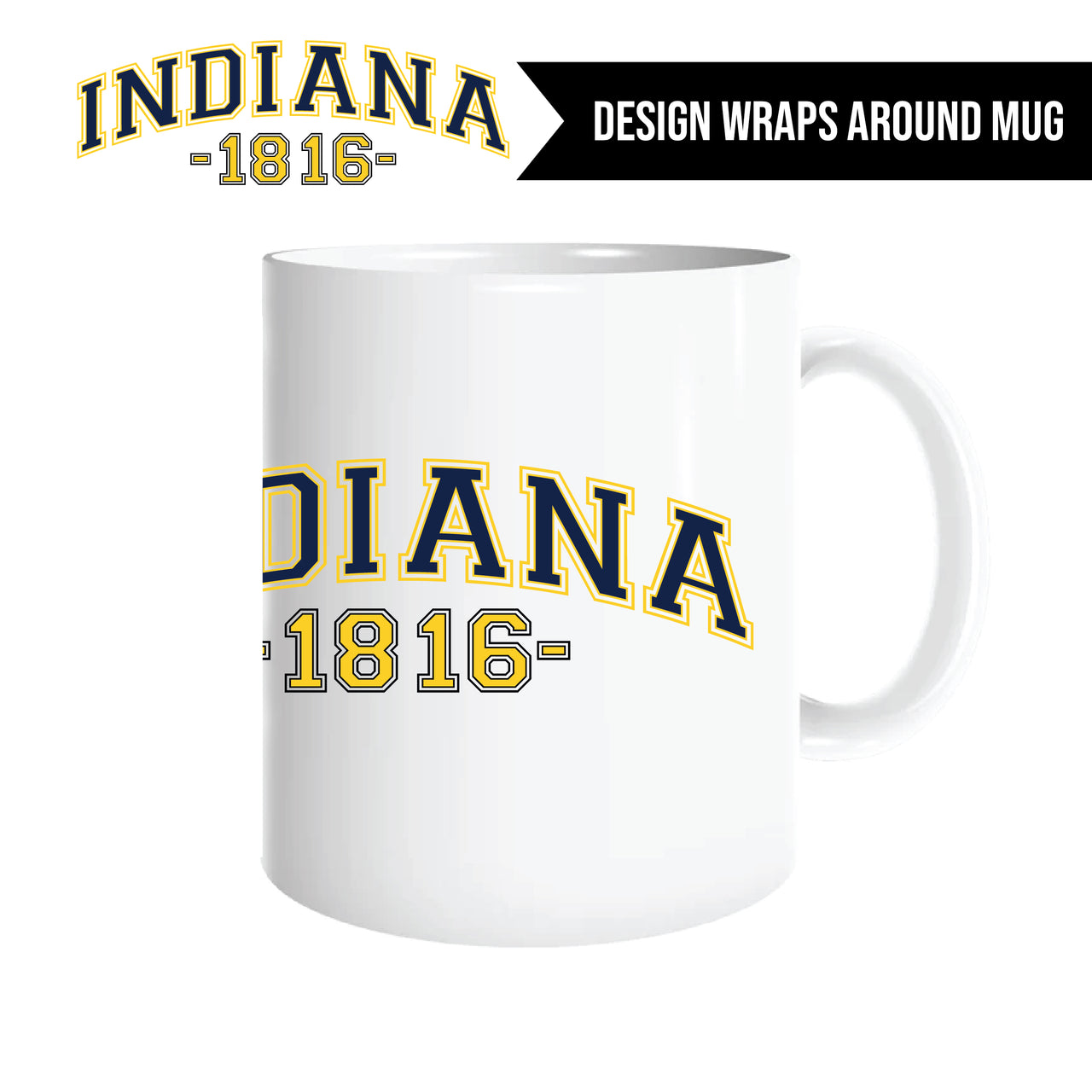 Coffee Mug - Indiana 1816