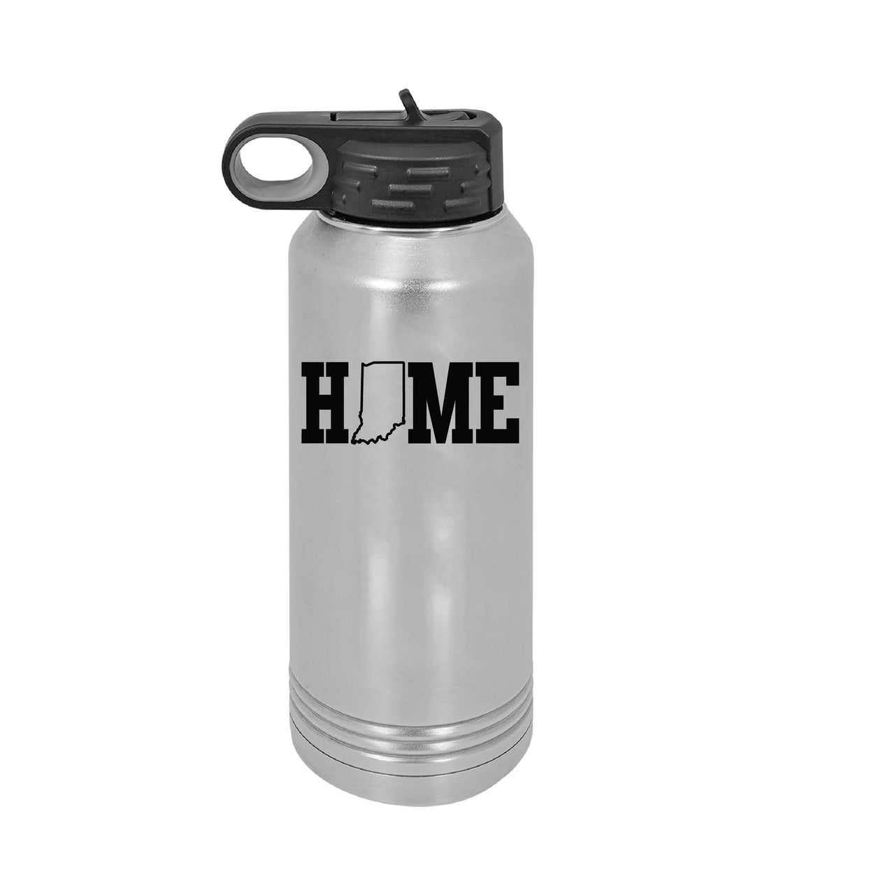 32oz Water Bottle - Indiana Home