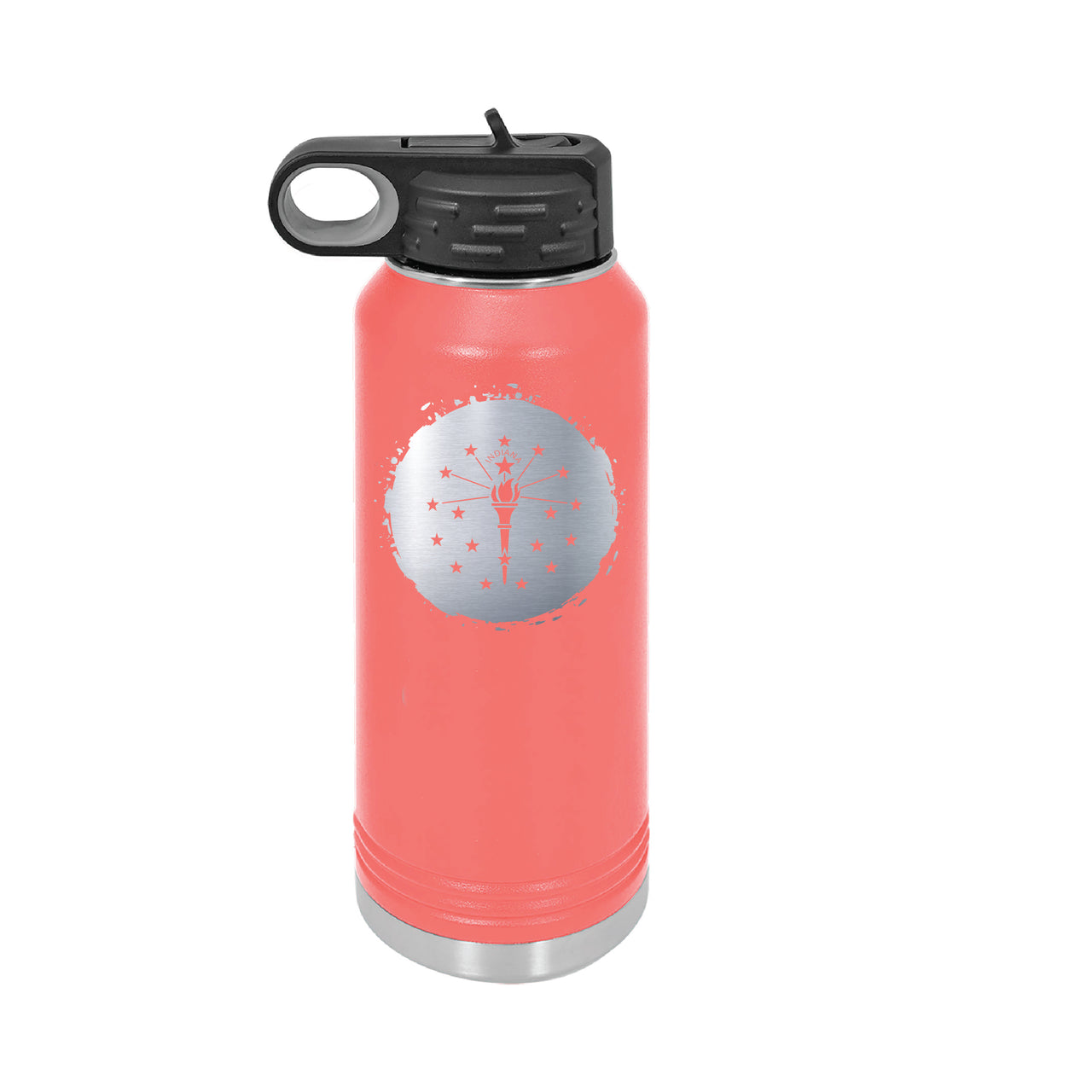 32oz Water Bottle - Indiana Torch