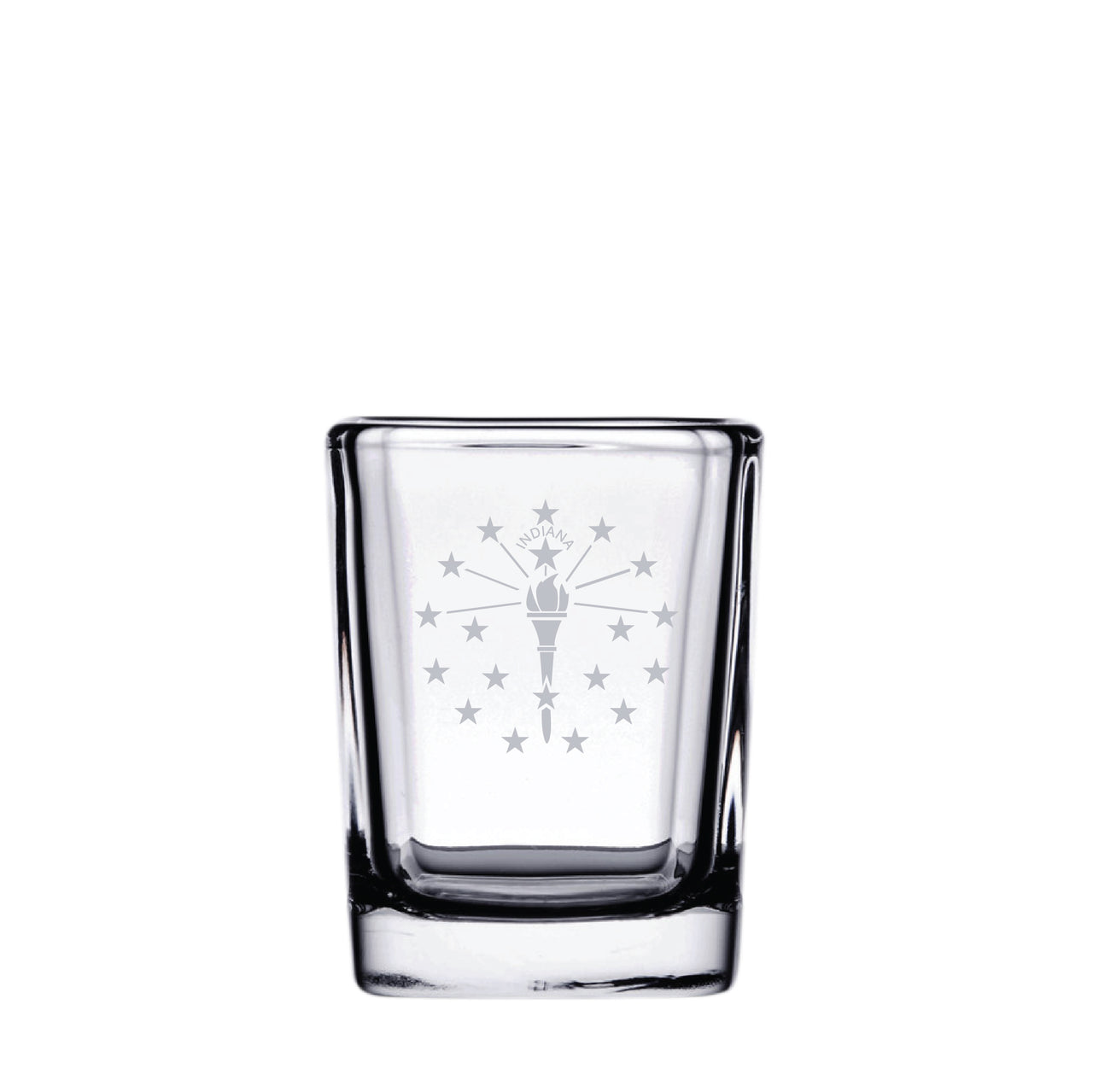 Square Shot Glass - Indiana Torch