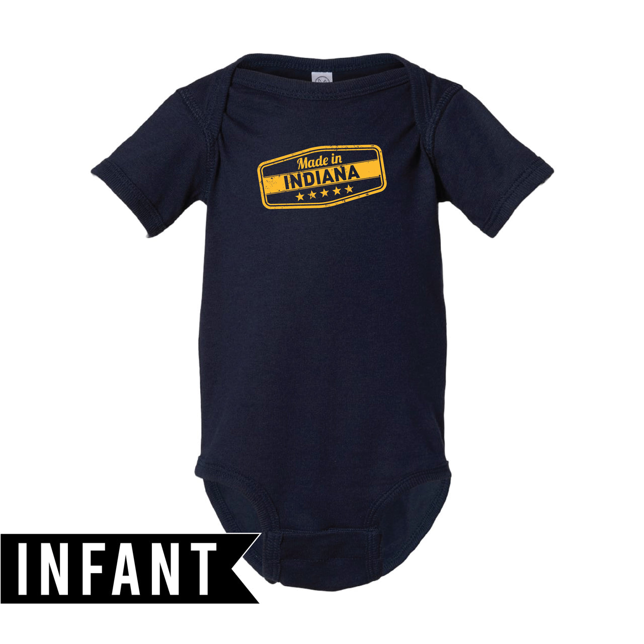 Infant Fine Jersey Bodysuit - Made In Indiana