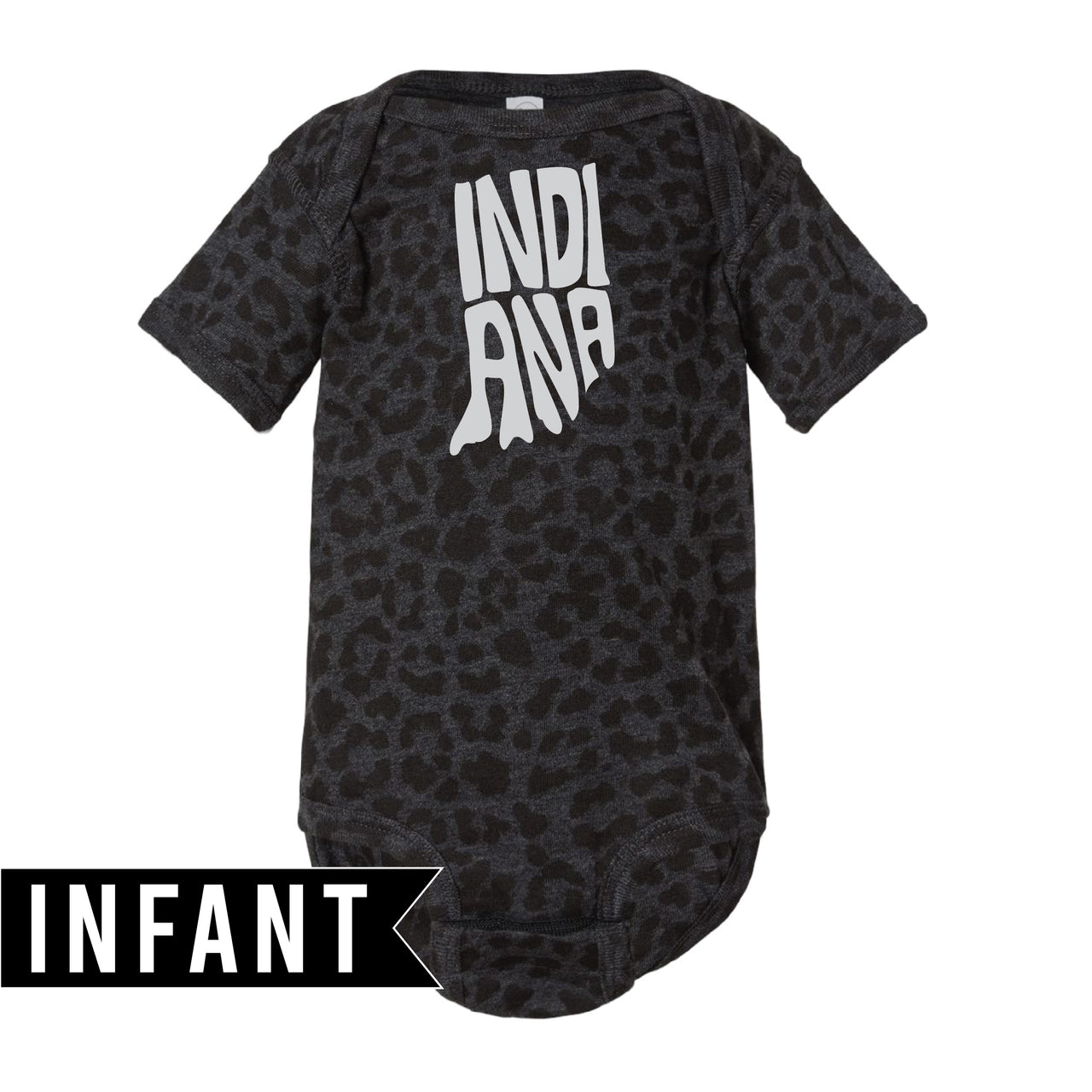 Infant Fine Jersey Bodysuit - Indiana Letter