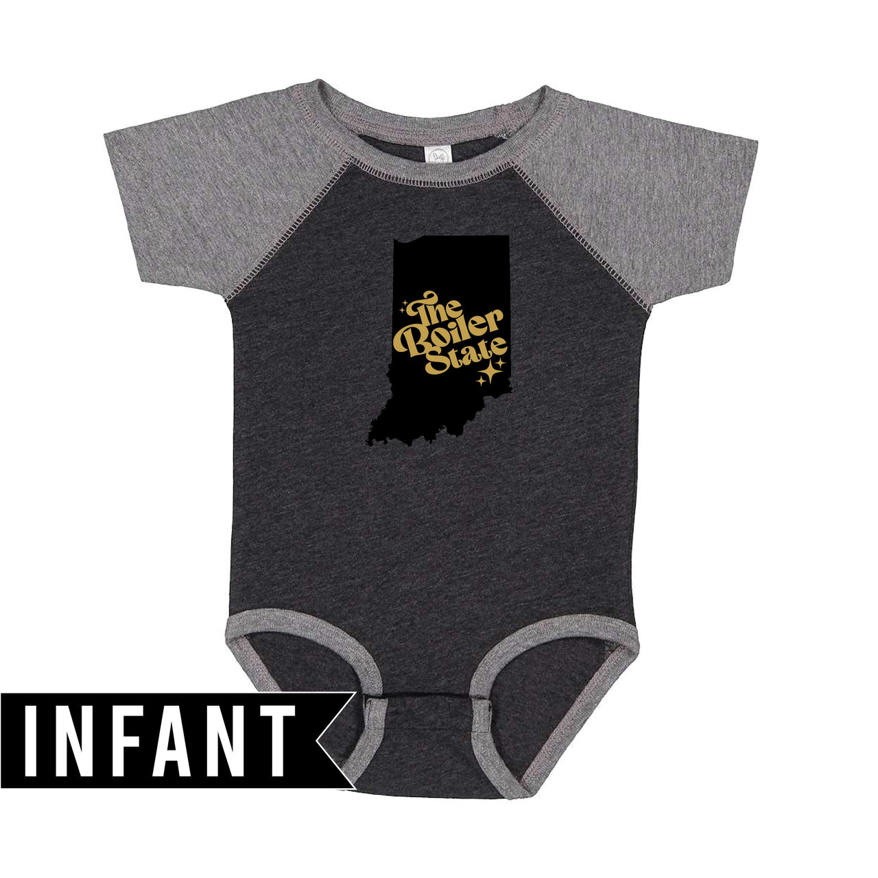 Infant Baseball Fine Jersey Bodysuit - Boiler State