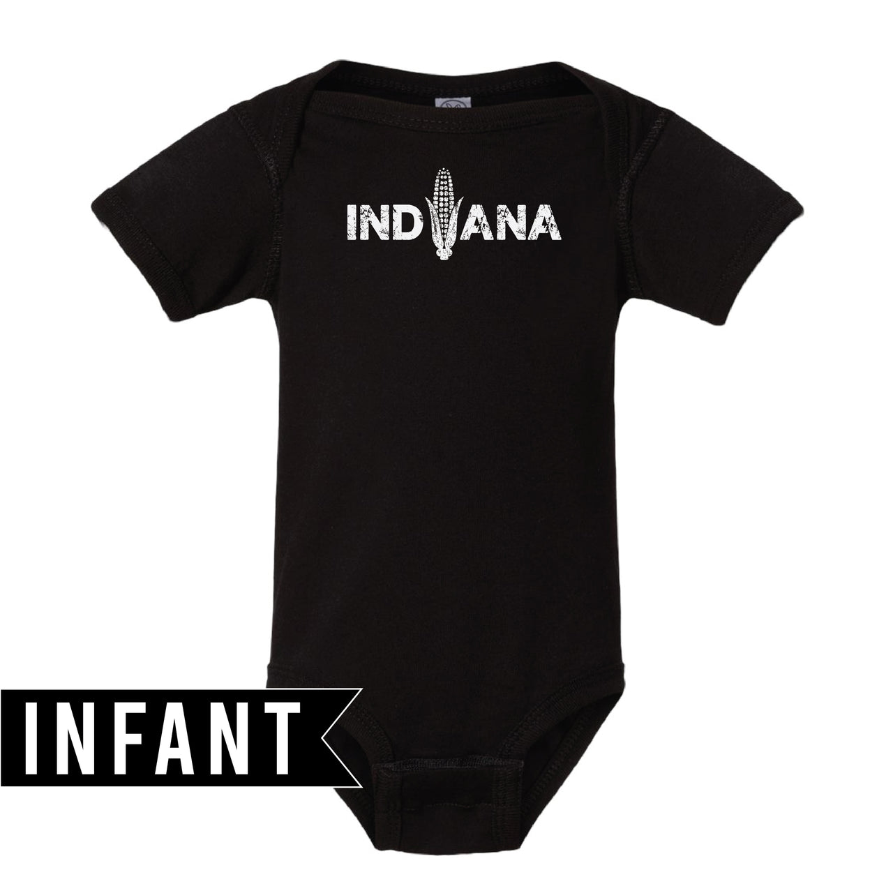 Infant Fine Jersey Bodysuit - Indiana Corn