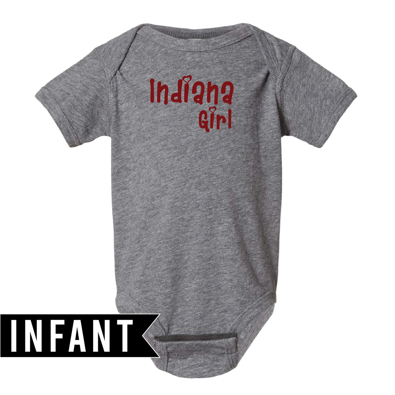 Infant Fine Jersey Bodysuit - Indiana Girl
