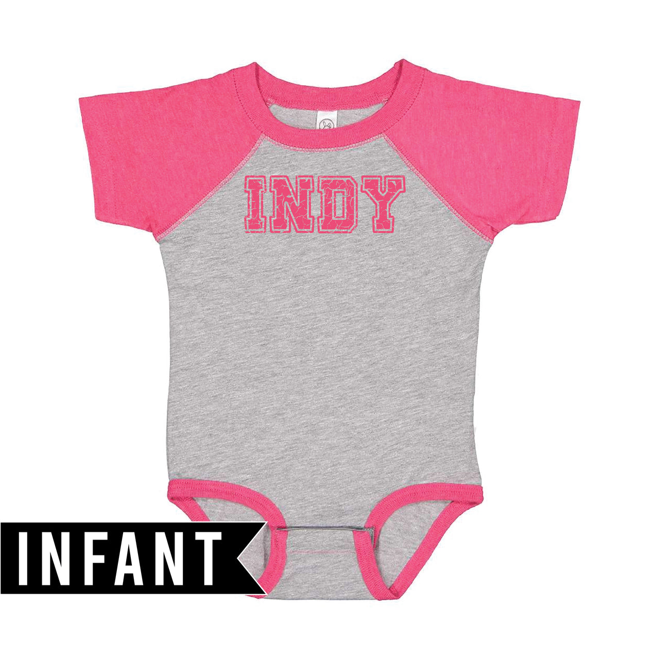 Infant Baseball Fine Jersey Bodysuit - Indy