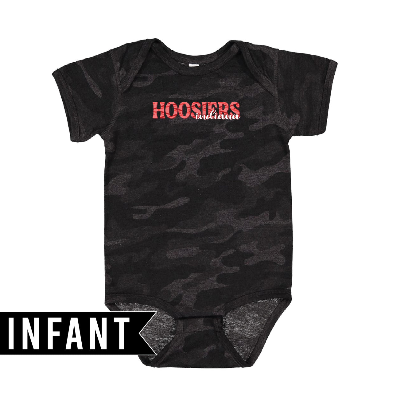 Infant Fine Jersey Bodysuit - Indiana Hoosier