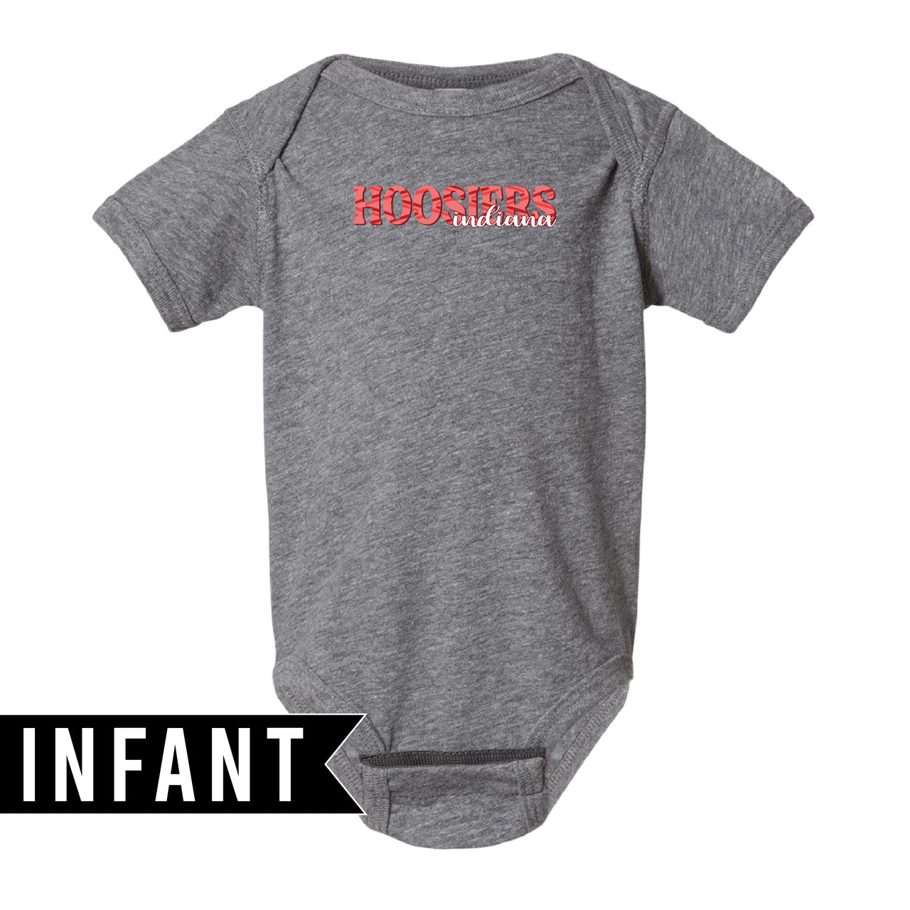 Infant Fine Jersey Bodysuit - Indiana Hoosier