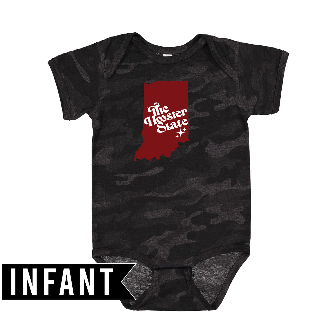Infant Fine Jersey Bodysuit - Hoosier State