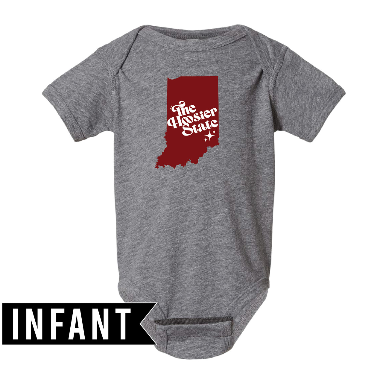 Infant Fine Jersey Bodysuit - Hoosier State