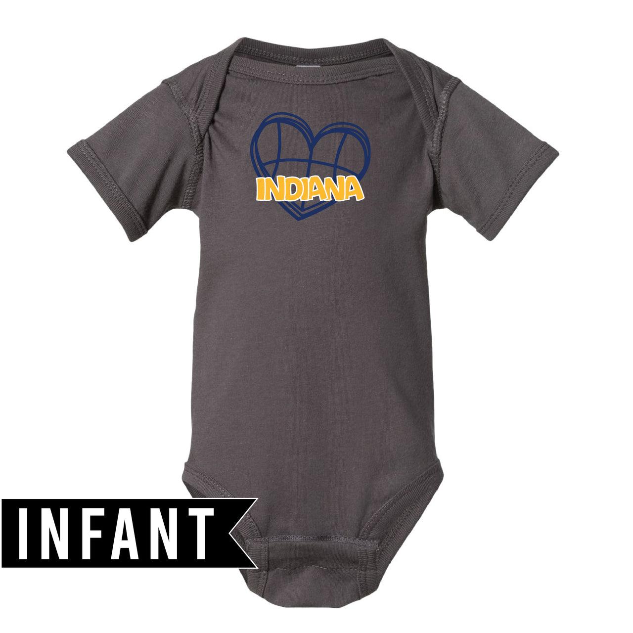 Infant Fine Jersey Bodysuit - Indiana Basketball