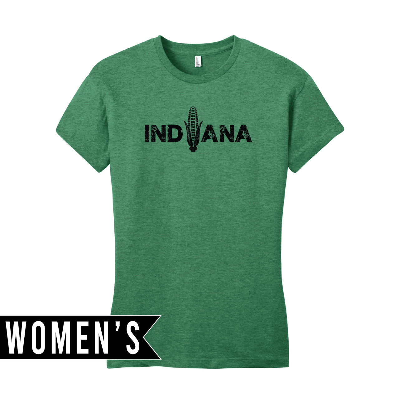 Women’s Fitted T-Shirt - Indiana Corn