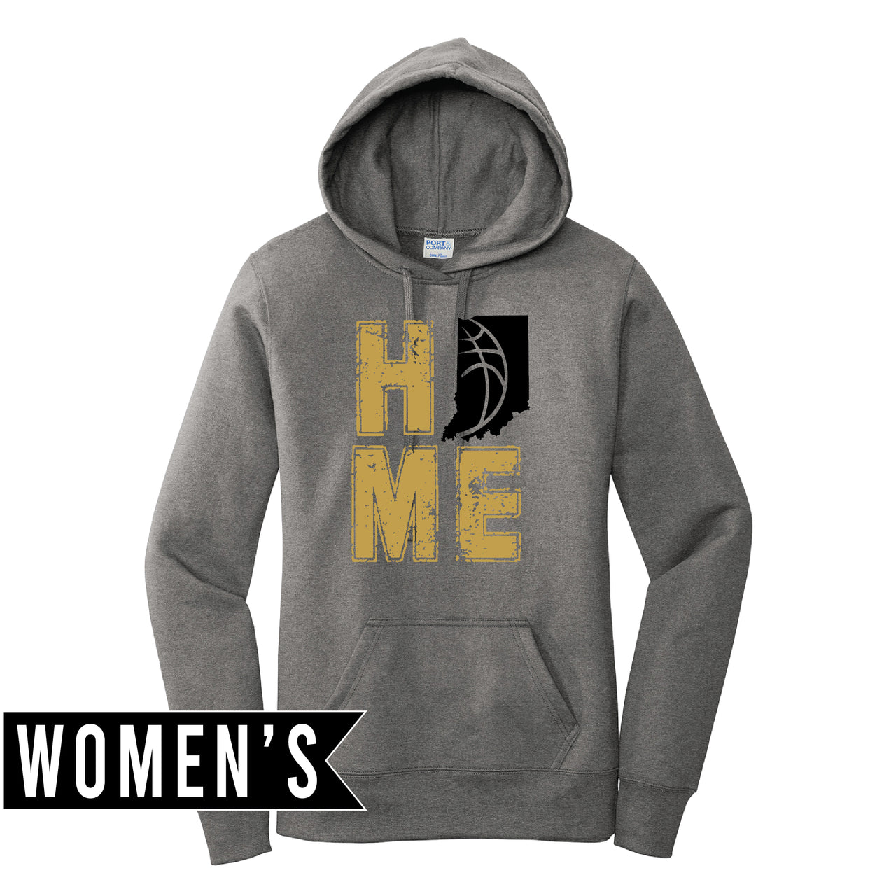 Women's Fleece Pullover Hooded Sweatshirt - Boiler Home