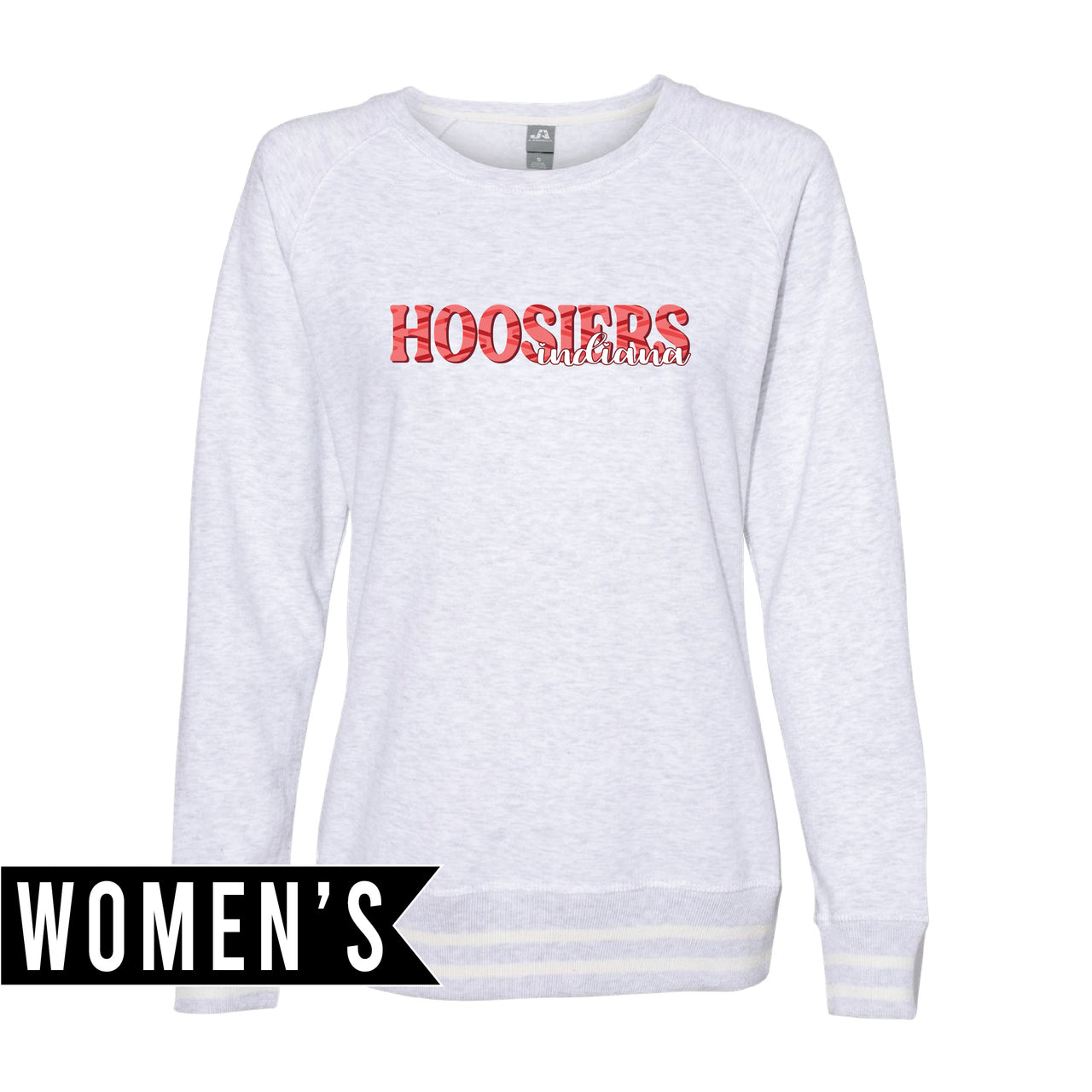 Women’s Relay Crewneck Sweatshirt - Indiana Hoosier