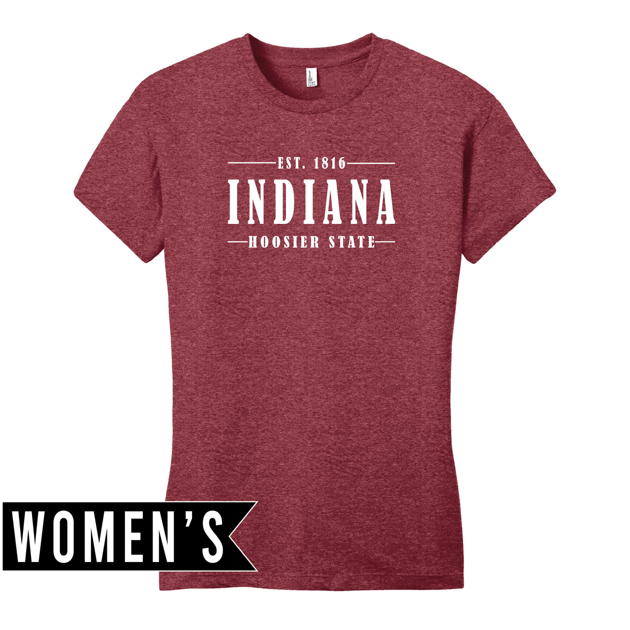 Women’s Fitted T-Shirt - Indiana 1816