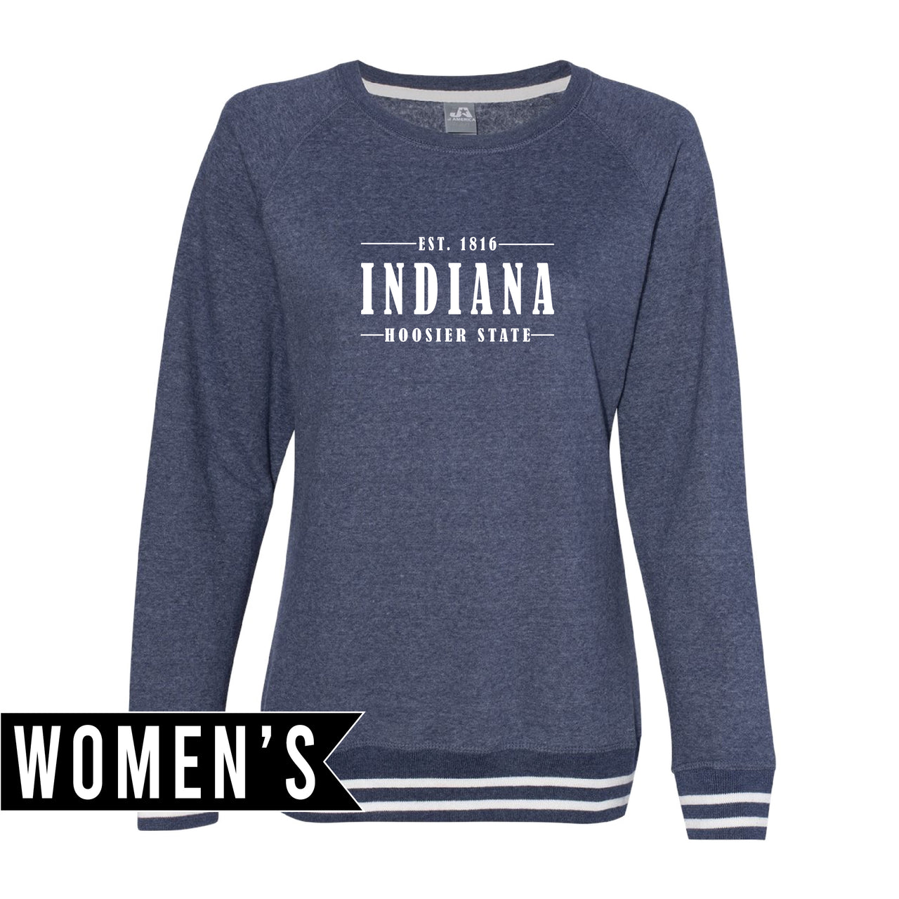 Women’s Relay Crewneck Sweatshirt - Indiana 1816