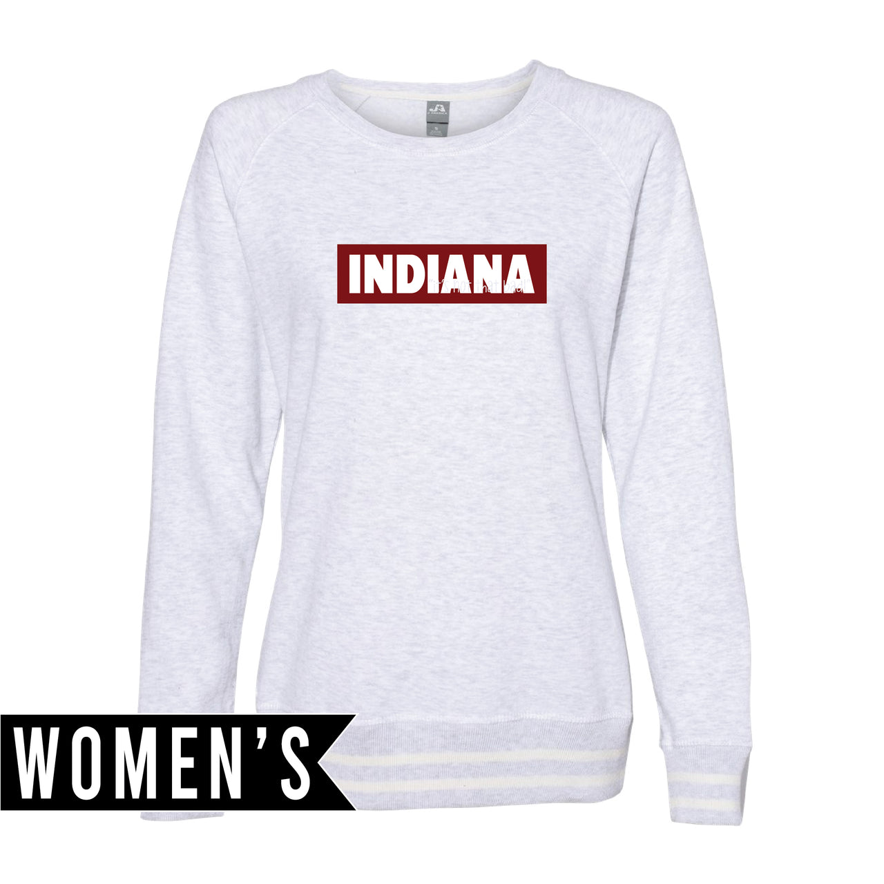 Women’s Relay Crewneck Sweatshirt - Indiana Block