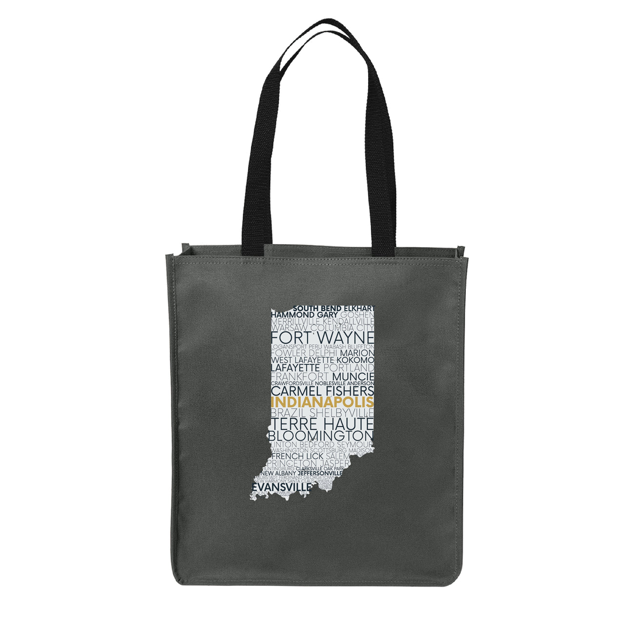 Upright Essential Tote - Indiana Cities