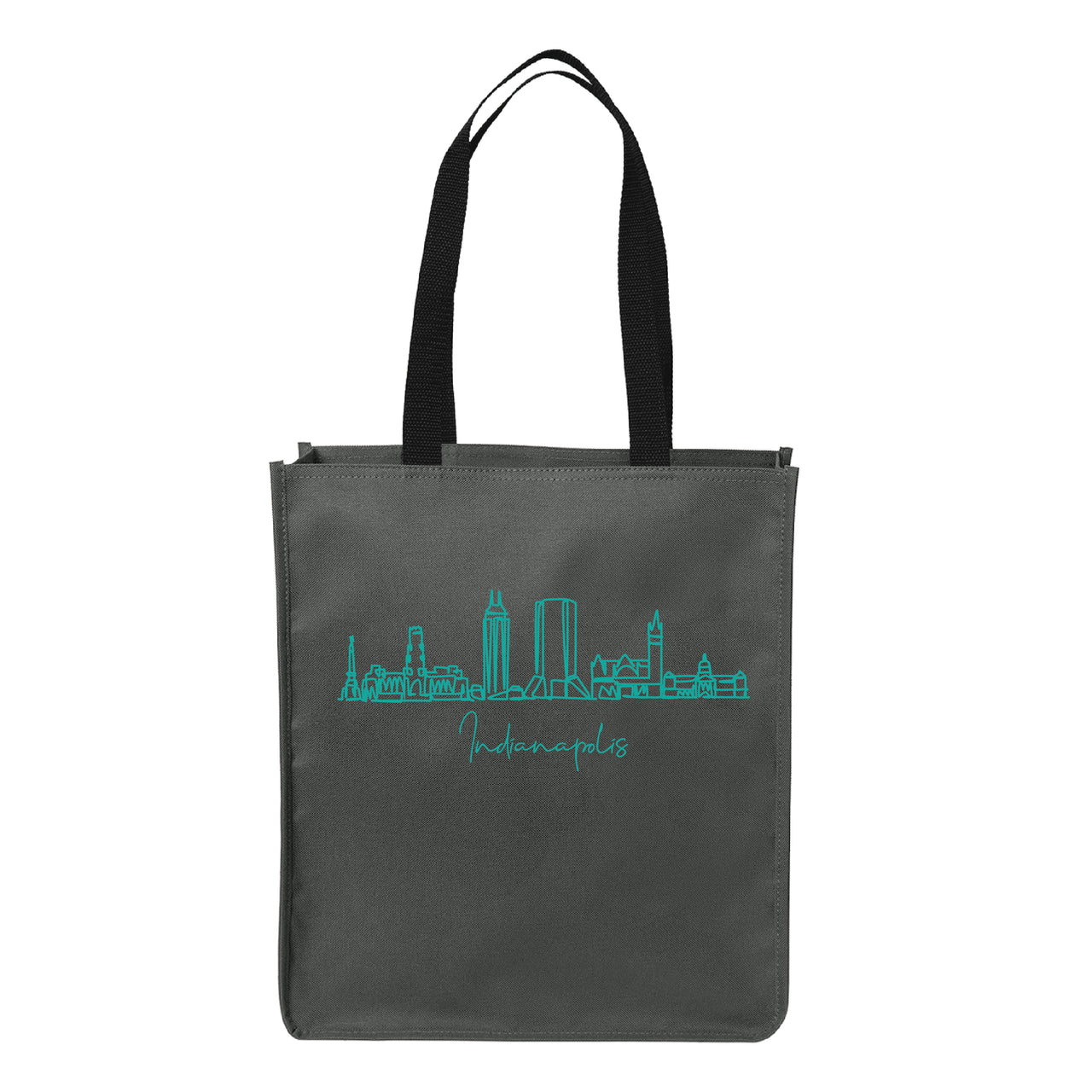 Upright Essential Tote - Indianapolis Skyline