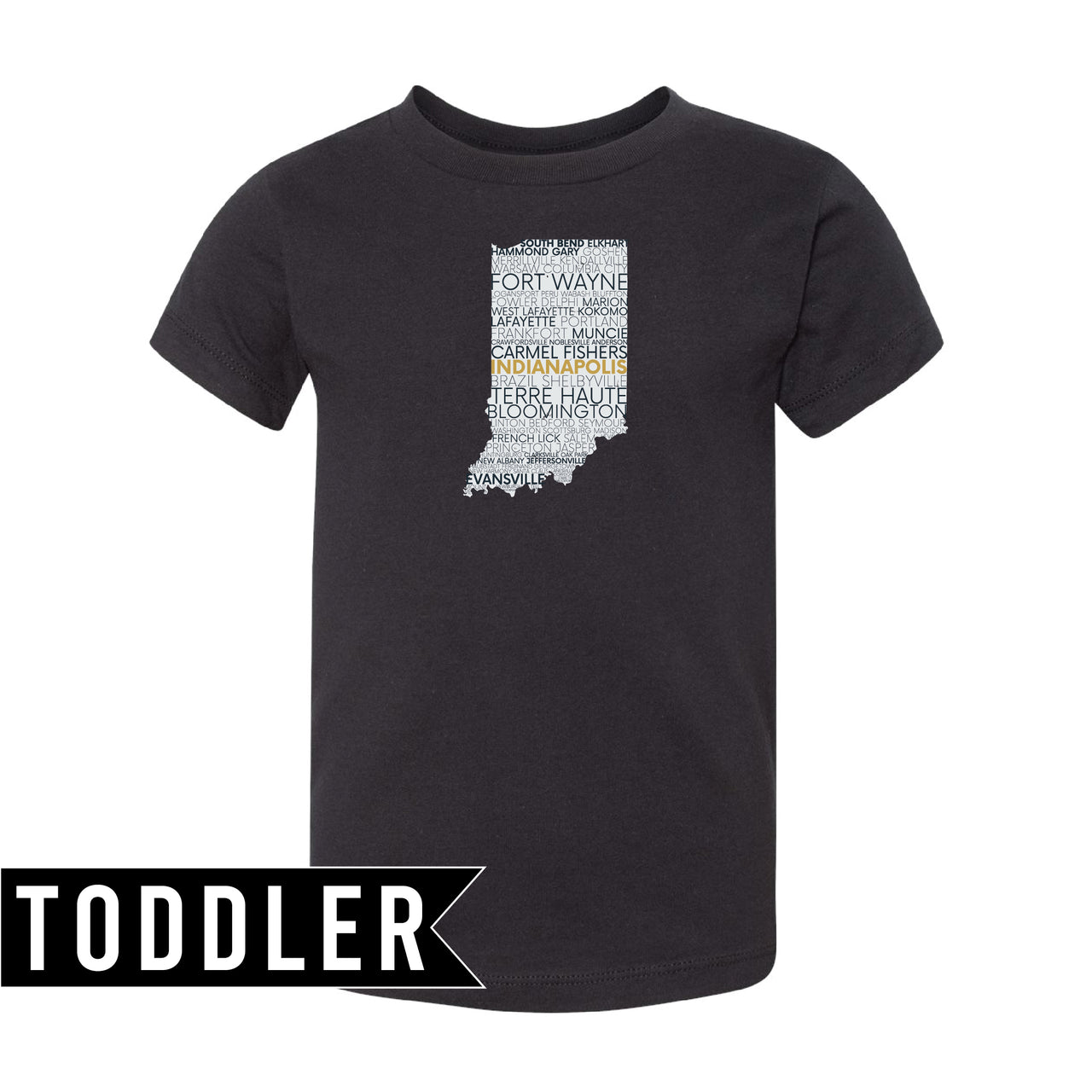 Toddler Jersey Tee - Indiana Cities