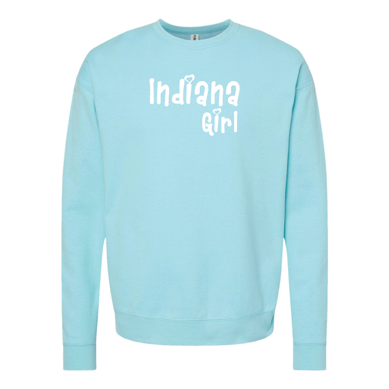 Unisex Fleece Crewneck Sweatshirt - Indiana Girl