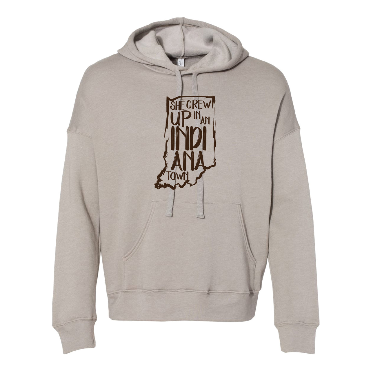 BELLA + CANVAS Unisex Sponge Fleece Hoodie - Indiana Town