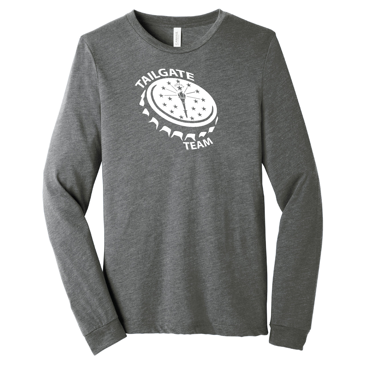 BELLA+CANVAS Unisex Triblend Long Sleeve Tee - Indiana Tailgate