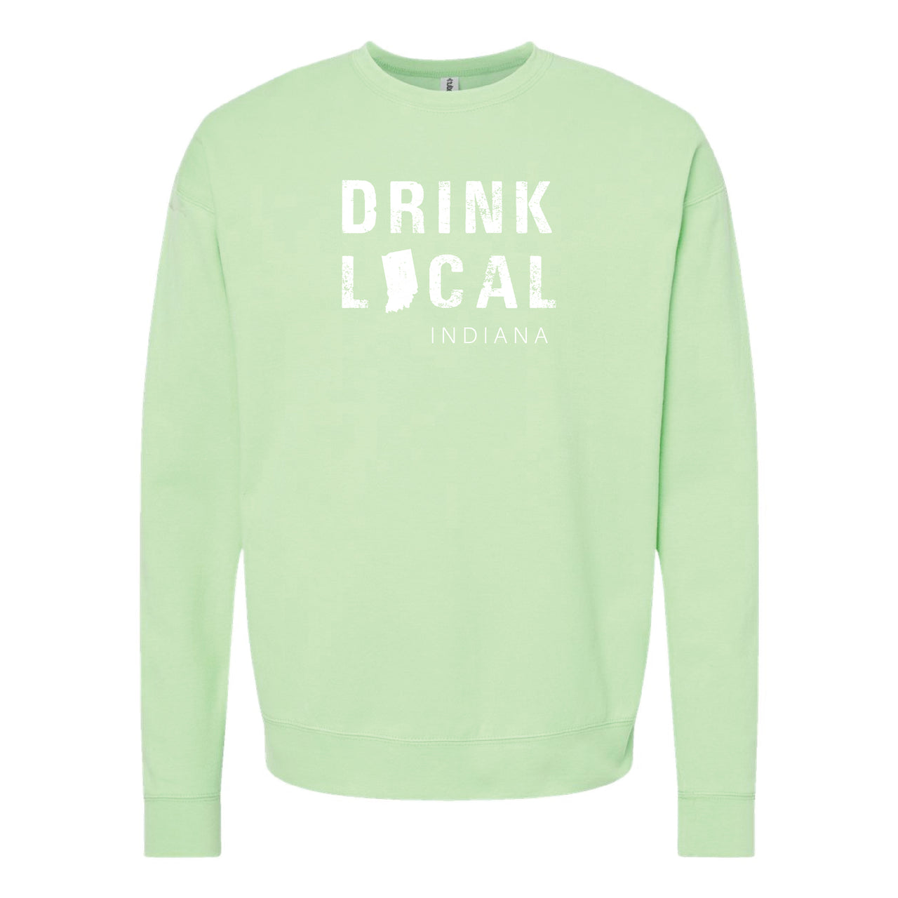 Unisex Fleece Crewneck Sweatshirt - Drink Indiana